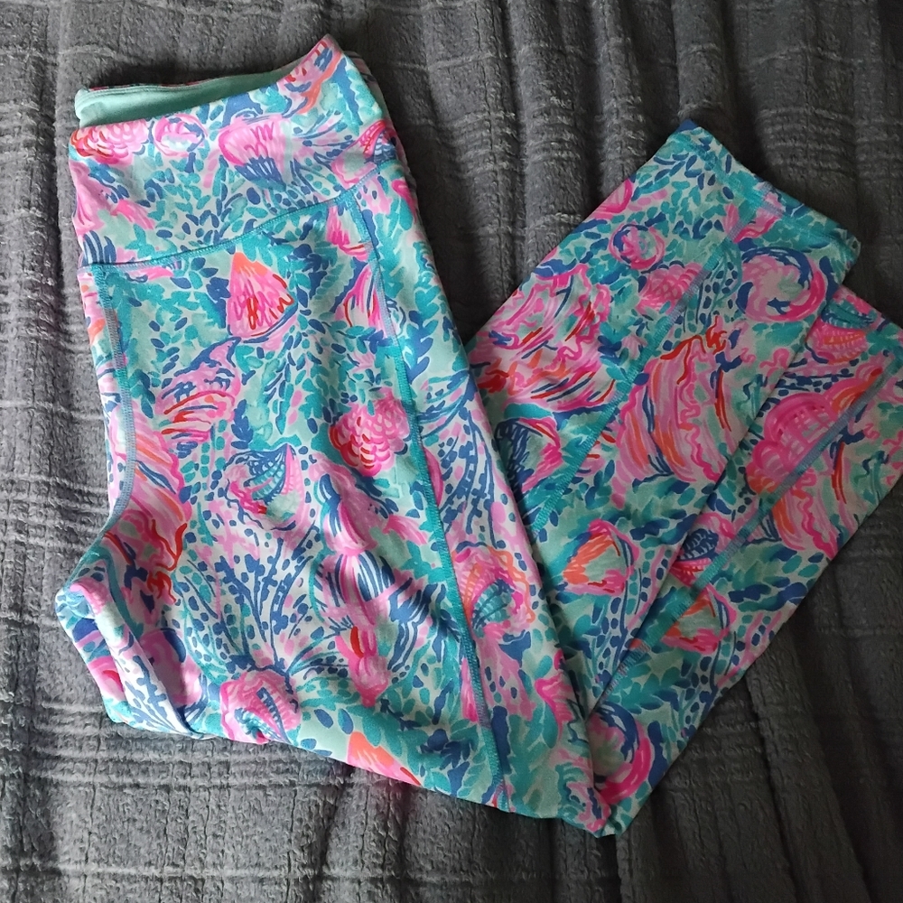 Lilly Pulitzer High Rise Luxletic Weekender Legging - Size XL